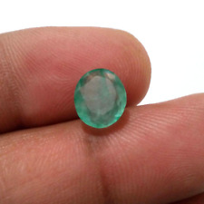 Top Quality Colombian Emerald Faceted Oval 2.55 Crt Unique Green Loose Gemstone picture