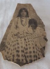 Rare Al Peyron Native American Sandstone Wall Art Geronimos Wife Apache Signed picture