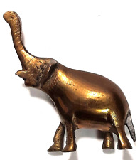 Small brass elephant figurine unmarked picture