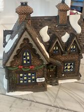 Dept. 56 1997 Dickens Village Series Bramby Moor Cottage 58324 With Light picture