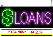 Loans Neon Sign | Jantec | 32