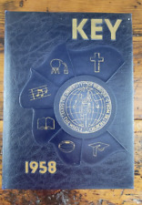 Vintage 1958 KEY - University of Dubuque Iowa College Yearbook Vol. 42 picture