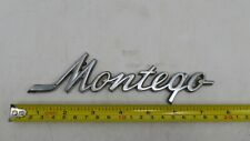 Vintage 1969-1972 Metal Mercury Montego Script Emblem / Badge - 5202 / 19098 picture