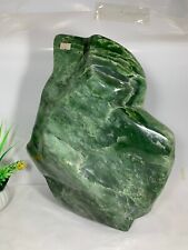 26-kg Natural Nephrite Jade Rough Polished Stone Tumble Healing Freeform Crystal picture