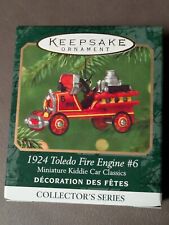 Hallmark Keepsake ornament 1924 Toledo Fire Engine #6 miniature picture