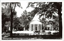 RPPC Georgia Hall, Warm Springs Foundation, Warm Springs GA - Photo Postcard picture