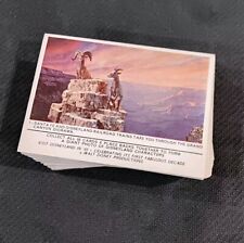 1965 DONRUSS DISNEYLAND 66 COMPLETE CARD SET  PUZZEL BACK HIGH GRADE  picture