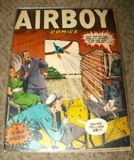AIRBOY COMICS 8 - GOLDEN AGE 1948 PRE CODE WAR - THE HEAP - GOOD 2.0 picture