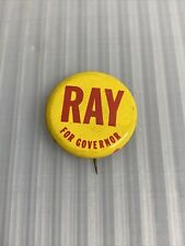 1968 Robert Ray For Iowa Governor Campaign Political Button Pin Pinback picture