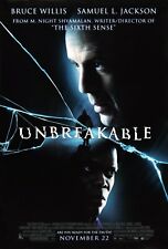 UNBREAKABLE Framed Movie Poster (2000) - 11x17 13x19 NEW USA picture