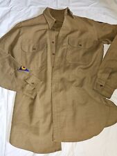 wwII USAAF Enlisted Wool Shirt Large 16x34 picture