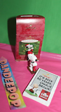 Hallmark Keepsake A Snoopy Christmas Peanuts Fifth In Series Holiday Ornament picture