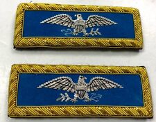 INDIAN WARS US ARMY M1872 INFANTRY COLONEL TUNIC SHOULDER BOARDS W/CILPS picture