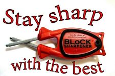 Pocketknife sharpener made to hone blades back to the original cutting edge. picture