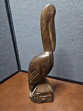 Large Vintage Ironwood Pelican picture