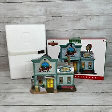 LEMAX Coventry Cove #85703 Bingo Hall Lighted Building Christmas Village Scene picture