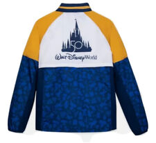 NWT 2021 Walt Disney World 50th Anniversary Castle Windbreaker Jacket Adult XL picture