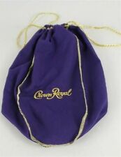 Large Crown Royal Bags Purple Bags w/ Gold Drawstring - 12 inch picture
