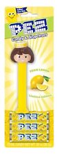 Pez Brunette Presenter Lemon Girl Dispenser Limited Edition New On Card. picture