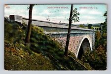 Washington DC, Cabin John's Bridge, Antique Souvenir Vintage c1910 Postcard picture