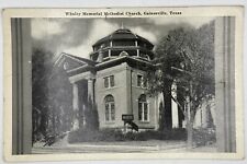 1915-1930 Whaley Memorial Methodist Church Gainesville Texas TX Postcard picture