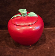 Ceramic Apple Lidded Container 5