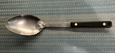 Vintage Flint Arrowhead Stainless Steel Solid Serving Spoon picture