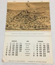 Vintage French  Calender 1974 picture