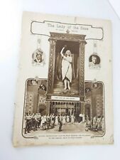 1922 The Lady of the Rose Dalys Theatre Brochure Sheet music Phyllis Dare  picture