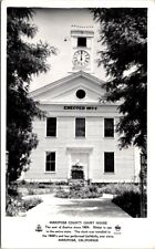 Vintage Postcard RPPC Frashers Court House Mariposa California B1 picture