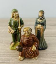 Vintage Wade England Robin Hood Maid Marion Friar Tuck Figurines Set Of 3 picture