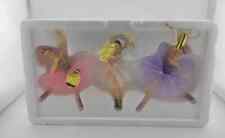 3 Vive Le Ballet Heirloom Ornaments by Ashton Drake Set #1 picture