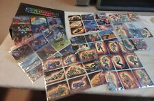 Vintage 1986 G.I.Joe Collectible Trading Cards Series 1 Lot 64 Cards With Binder picture