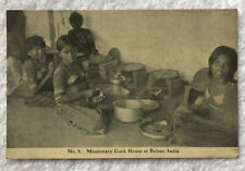Missionary Cook House at Bulsar India postcard vintage picture