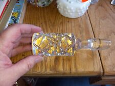  Vintage Waterford Crystal Faceted Stopper Large 6inch Heavy picture