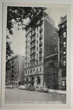 King's Crown Hotel Columbia University Old Cars New York City Postcard c1940s picture
