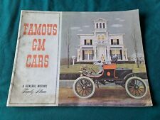 Vintage 1962 Famous GM Cars General Motors Family Album Book picture