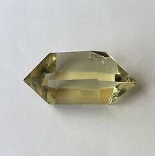 Double Terminated Lemon Citrine Quartz Crystal picture