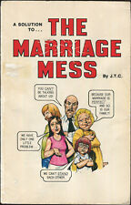 1978 The Marriage Mess Chick Publications Book & Tract Lot - Jack picture