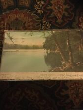 White Plains New York Silver Lake Post Card 1907 picture