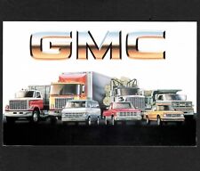1982 GMC Full Line View: Original Dealer Promotional Postcard UNUSED VG+/Ex picture