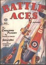 Battle Aces 1930 November, #2.    Pulp picture