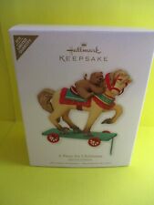 2010 Hallmark A Pony for Christmas Spec Ed Ltd Qty Repaint of 2009 New but SDB picture