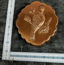 Copper Jello 5.5” Oval Shaped Mold Ring Bird picture