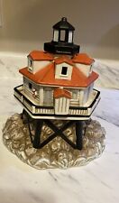 Vintage 1995 GEO. Z. LEFTON Shoal Lighthouse Thomas Point Maryland (Lighted) picture