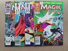 Magik Storm And Illyana #1-4 Complete 1983 Marvel Comics 1 VG 2 3 4 FN picture