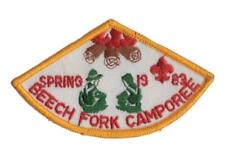 1983 Spring Beech Fork Camporee BSA Patch YL Bdr. [VA-4183] picture