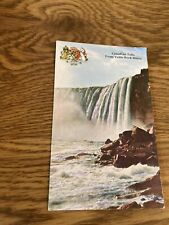 Vintage Postcard Canadian Falls from Table Rock House  picture