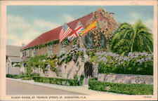 Postcard: NV PO HOGE OLDEST HOUSE, ST. FRANCIS STREET, ST. AUGUSTINE, picture