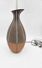 MCM Ugo Zaccagnini Italy Raymor Bitossi Ceramic Table Lamp #4000 Signed picture